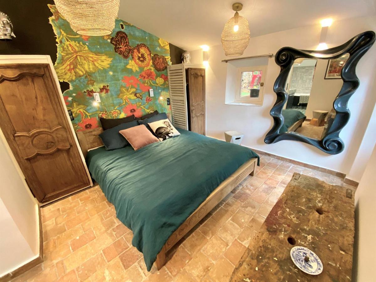 摩昂萨图Le Hameau Des Lucioles公寓 外观 照片